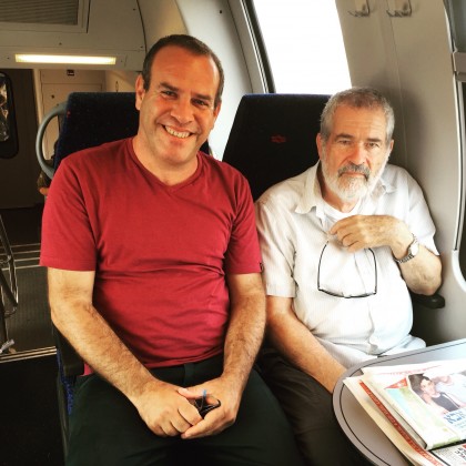 עם הסופר יהודה אטלס עם הסופר יהודה אטלס