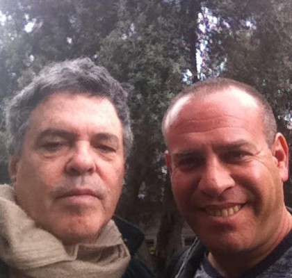 עם הבמאי עמוס גיתאי עם הבמאי עמוס גיתאי